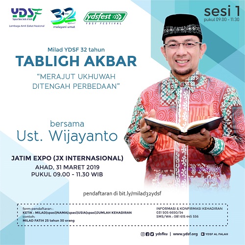Milad ydsf ustad wijayanto