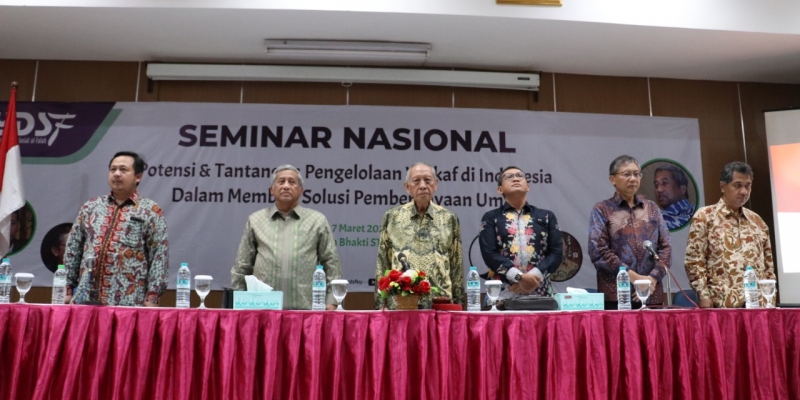 YDSF Adakan Seminar Nasional Potensi dan Pengelolaan Wakaf