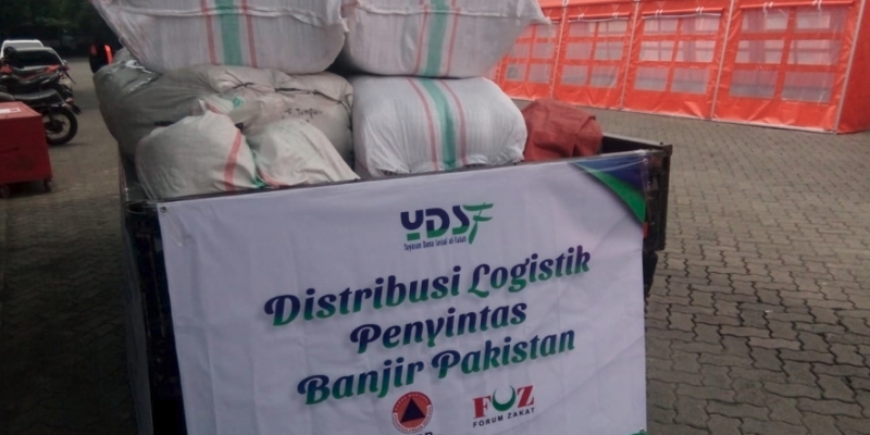 YDSF Distribusikan Logistik untuk Penyintas Banjir Pakistan