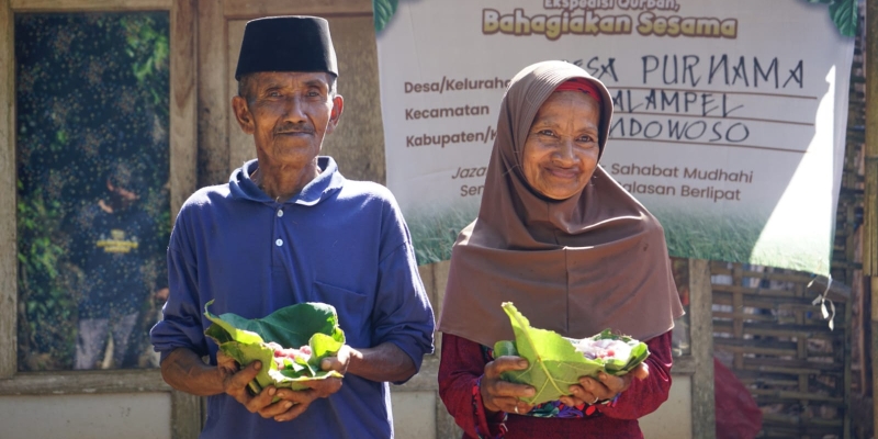 YDSF Hadirkan Qurban dan Air Bersih Pertama Kali untuk Dusun Gayam, Bondowoso